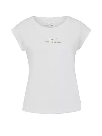 VENICE BEACH |  Damen Fitnessshirt Wonder | weiss