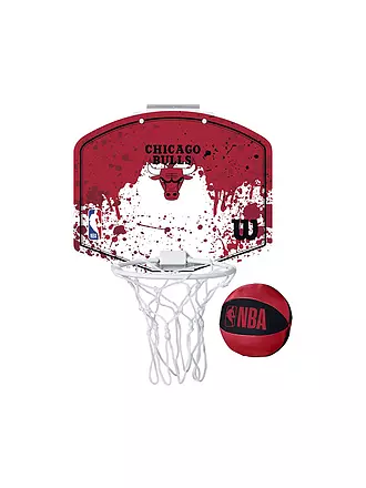 WILSON | NBA Team Mini Hoop Basketballkorb Golden State Warriors | rot