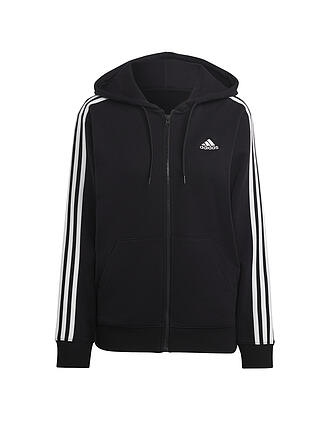 ADIDAS | Damen Kapuzenjacke Essentials 3-Streifen French Terry Regular