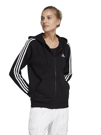 ADIDAS | Damen Kapuzenjacke Essentials 3-Streifen French Terry Regular