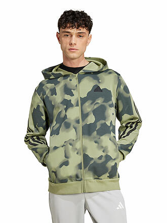 ADIDAS | Herren Kapuzenjacke Future Icons 3-Streifen Allover Print 