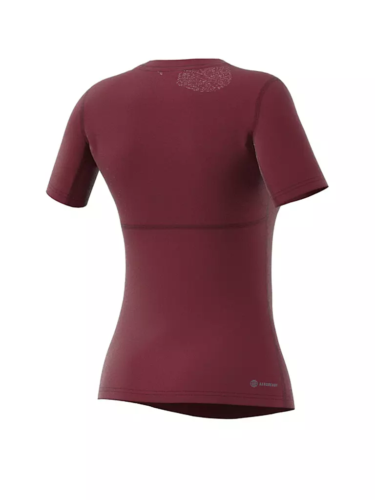 ADIDAS | Damen Fitnessshirt Techfit Training | dunkelrot