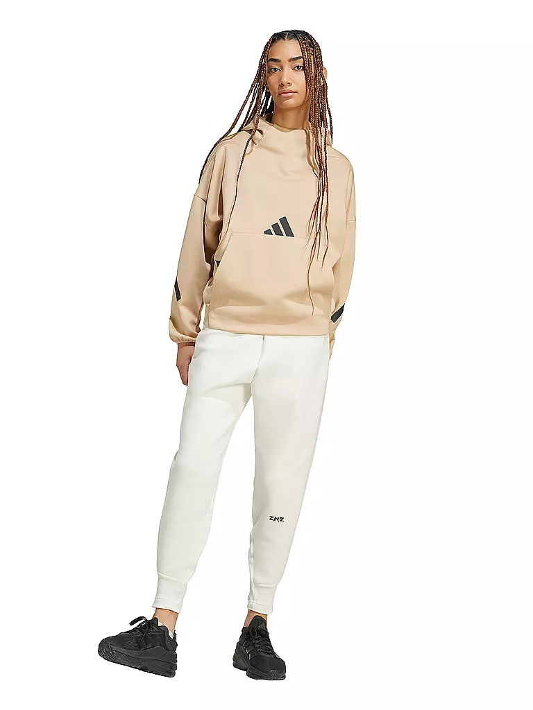 ADIDAS | Damen Hoodie Z.N.E. | camel