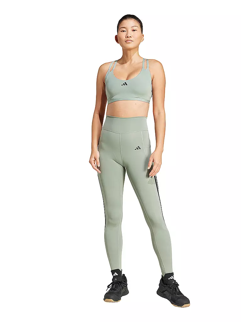 ADIDAS | Damen Sport-BH Aerim Low Support | hellgrün