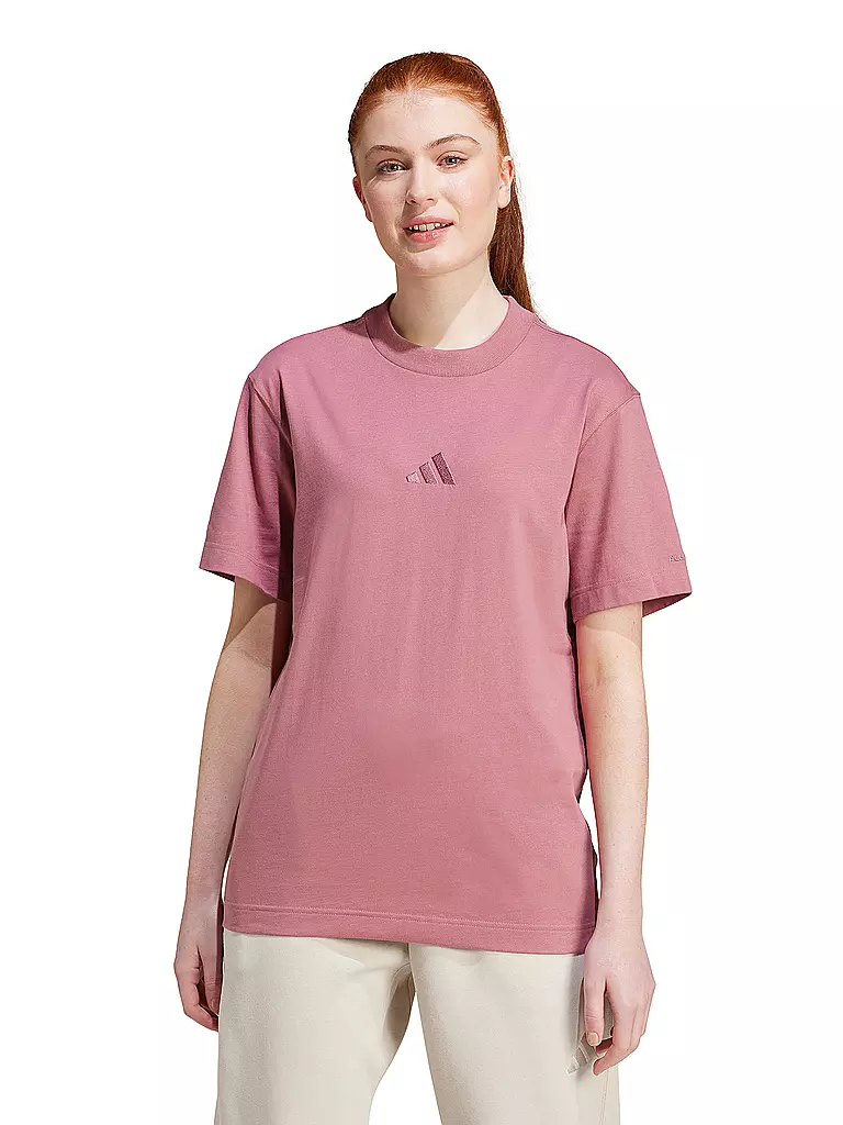 ADIDAS | Damen T-Shirt ALL SZN Loose | dunkelrot