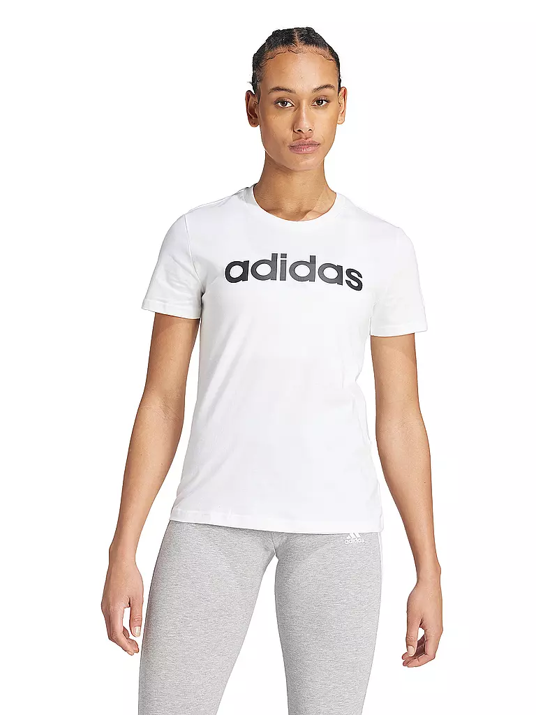 ADIDAS | Damen T-Shirt Essentials Slim | weiss