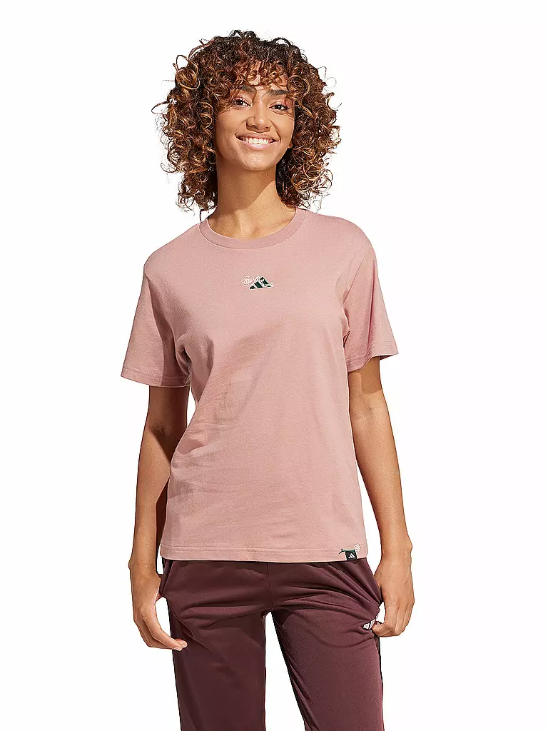 ADIDAS | Damen T-Shirt Mini | koralle