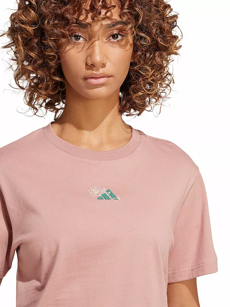 ADIDAS | Damen T-Shirt Mini | koralle