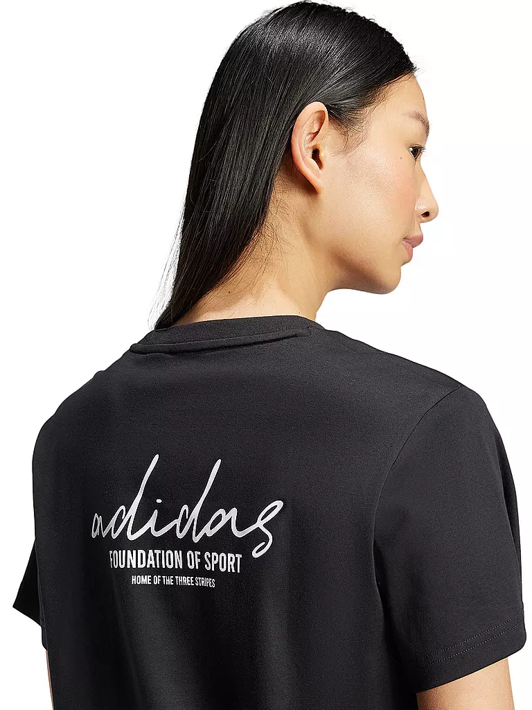 ADIDAS | Damen T-Shirt | schwarz