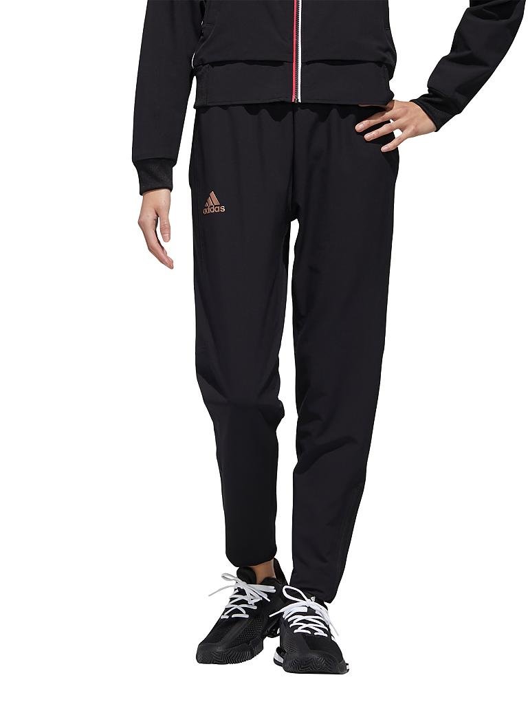 ADIDAS | Damen Tennis-Jogginghose | schwarz