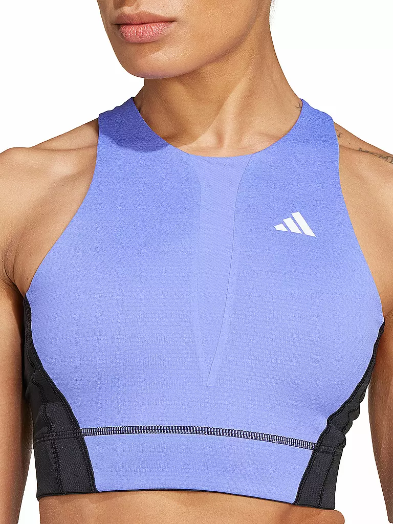 ADIDAS | Damen Tennisoberteil Pro HEAT.RDY Crop | blau