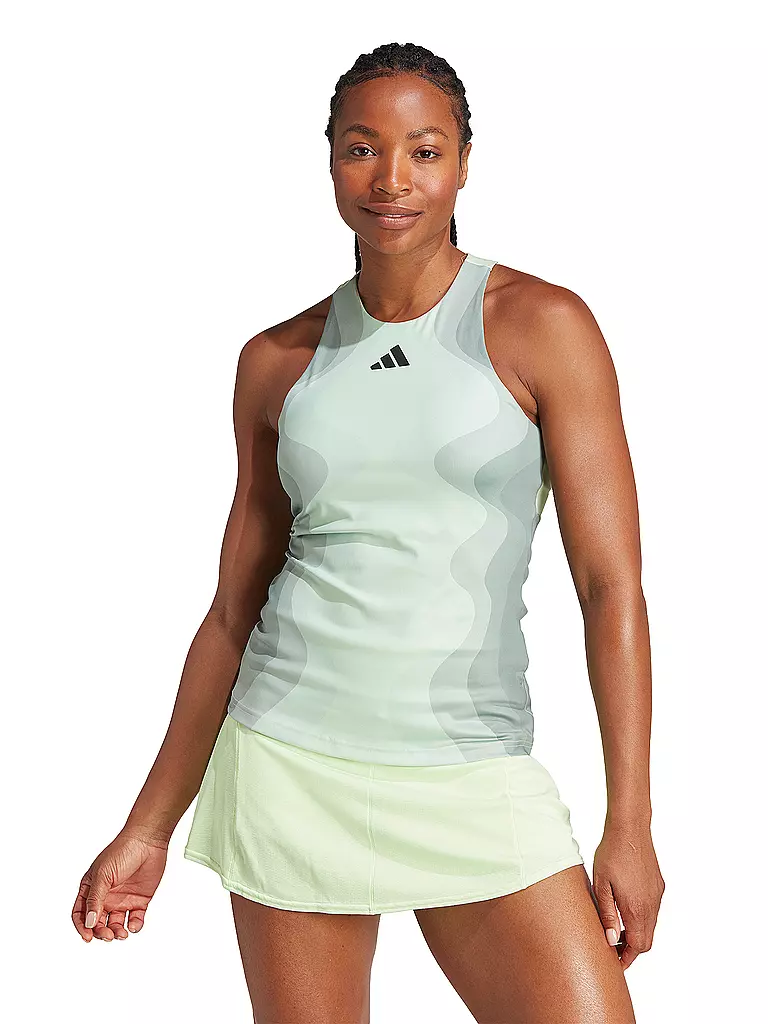 ADIDAS | Damen Tennistank HEAT.RDY Pro Y-Tank | grün