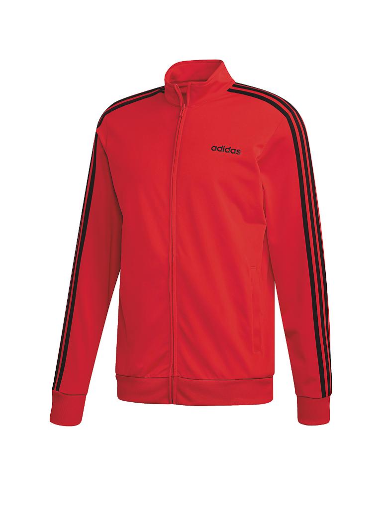 ADIDAS Herren Fitness-Jacke 3S TT rot | L