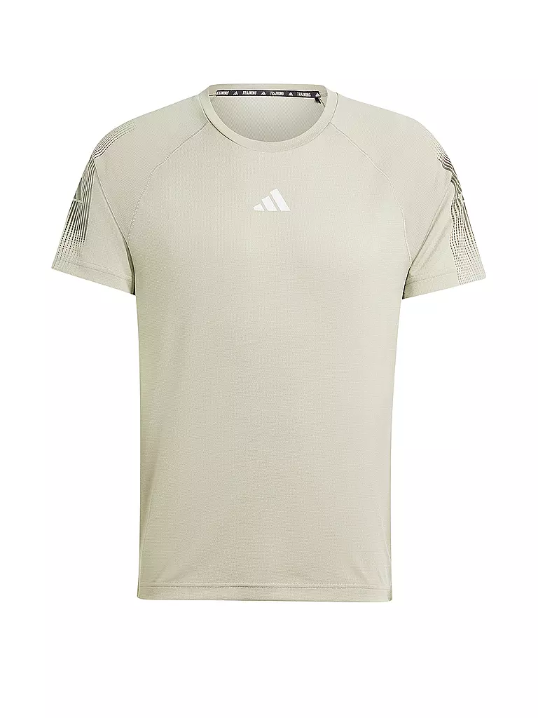 ADIDAS | Herren FItnessshirt Brandlove  | olive