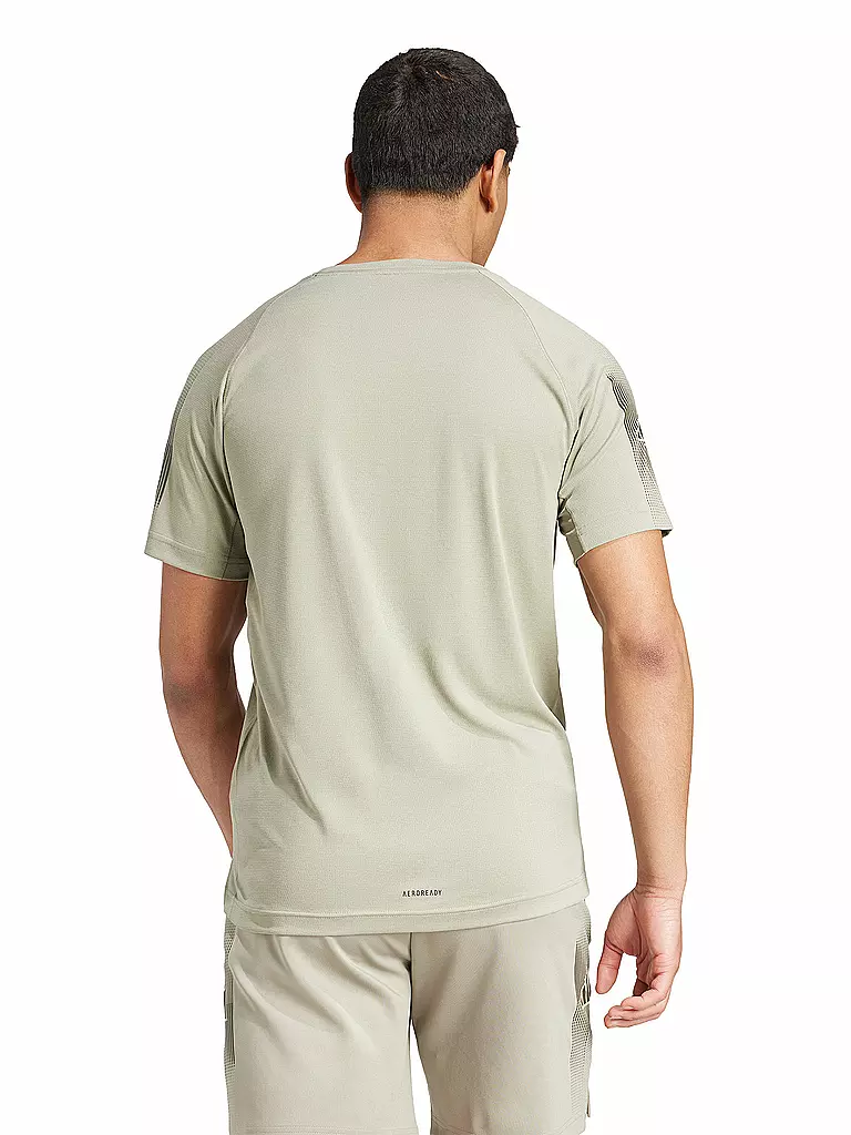 ADIDAS | Herren FItnessshirt Brandlove  | olive