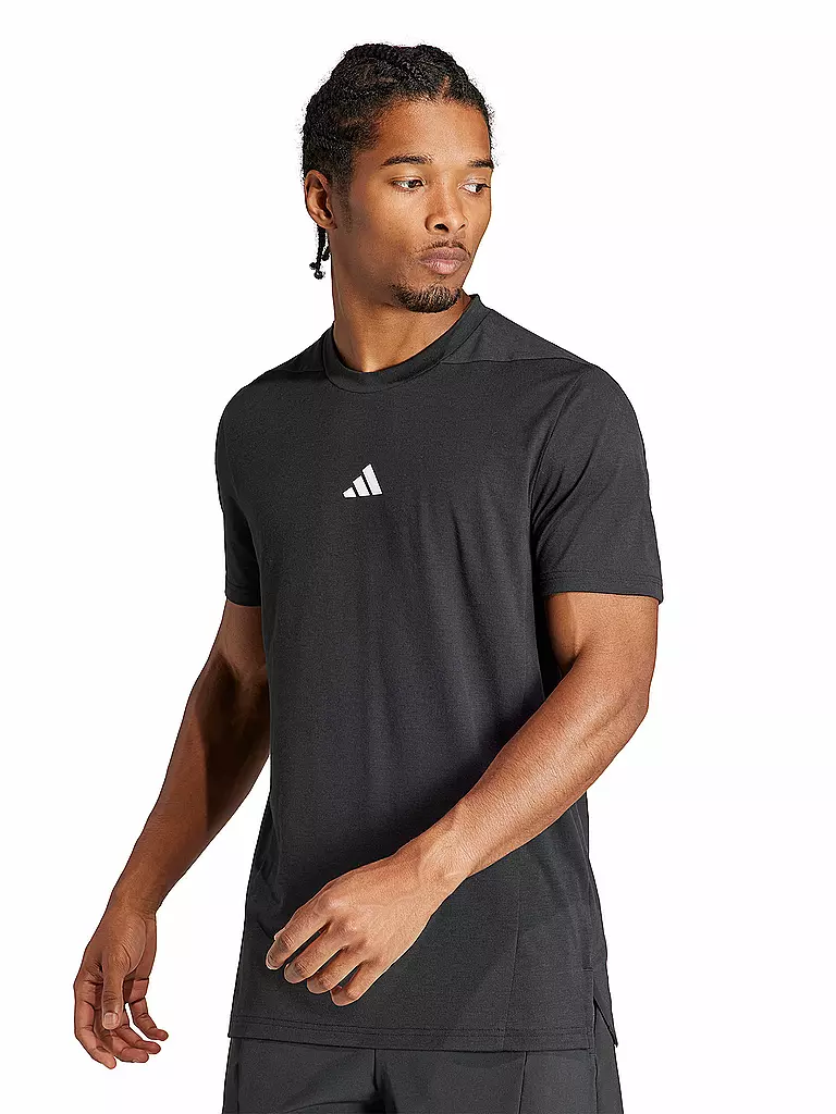 ADIDAS | Herren Fitnessshirt D4T | schwarz