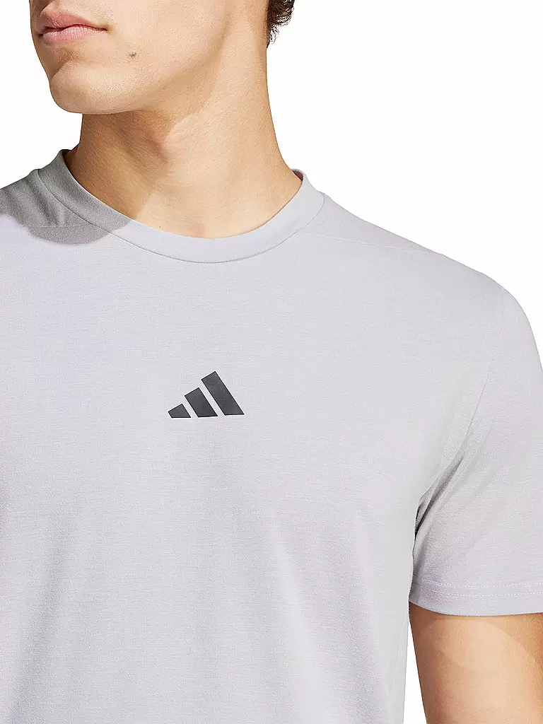 ADIDAS | Herren Fitnessshirt Designed for Training Workout | schwarz