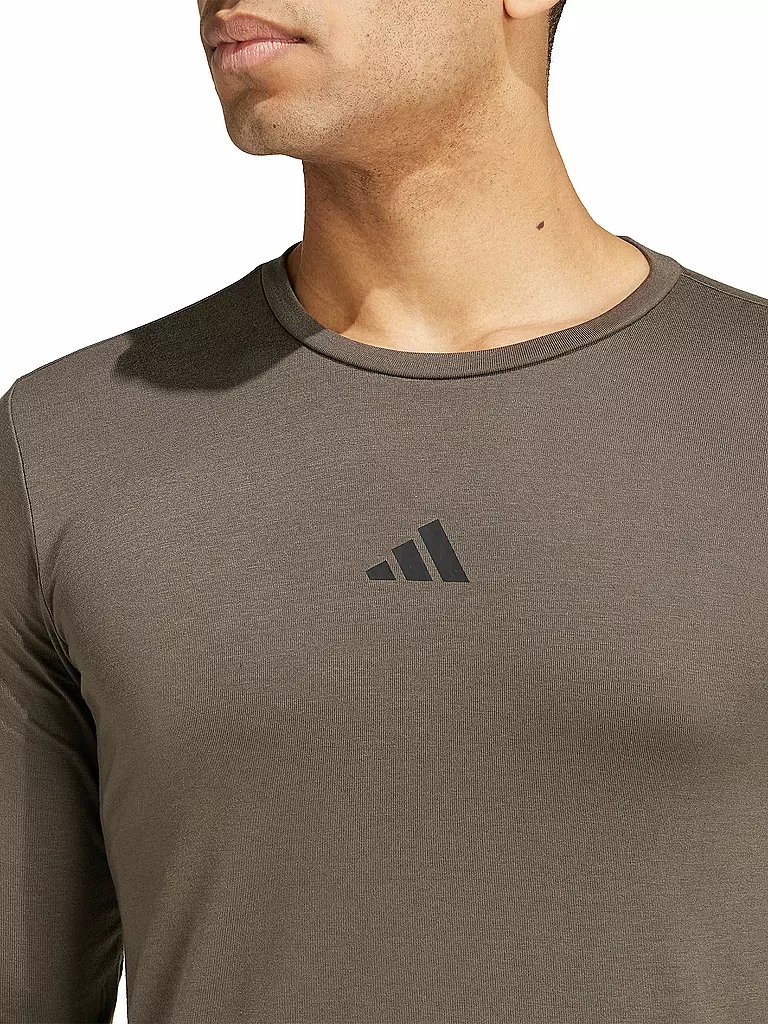 ADIDAS | Herren FItnessshirt Workout  | braun