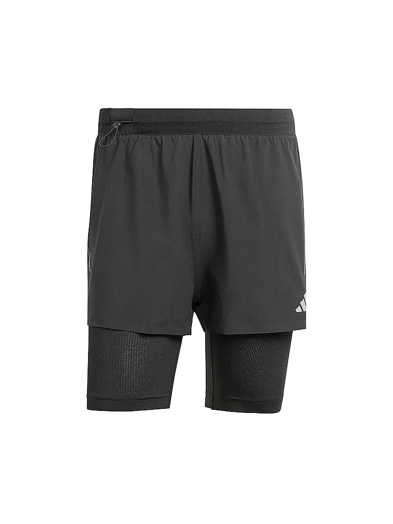 ADIDAS | Herren Fitnessshort 2in1 | schwarz