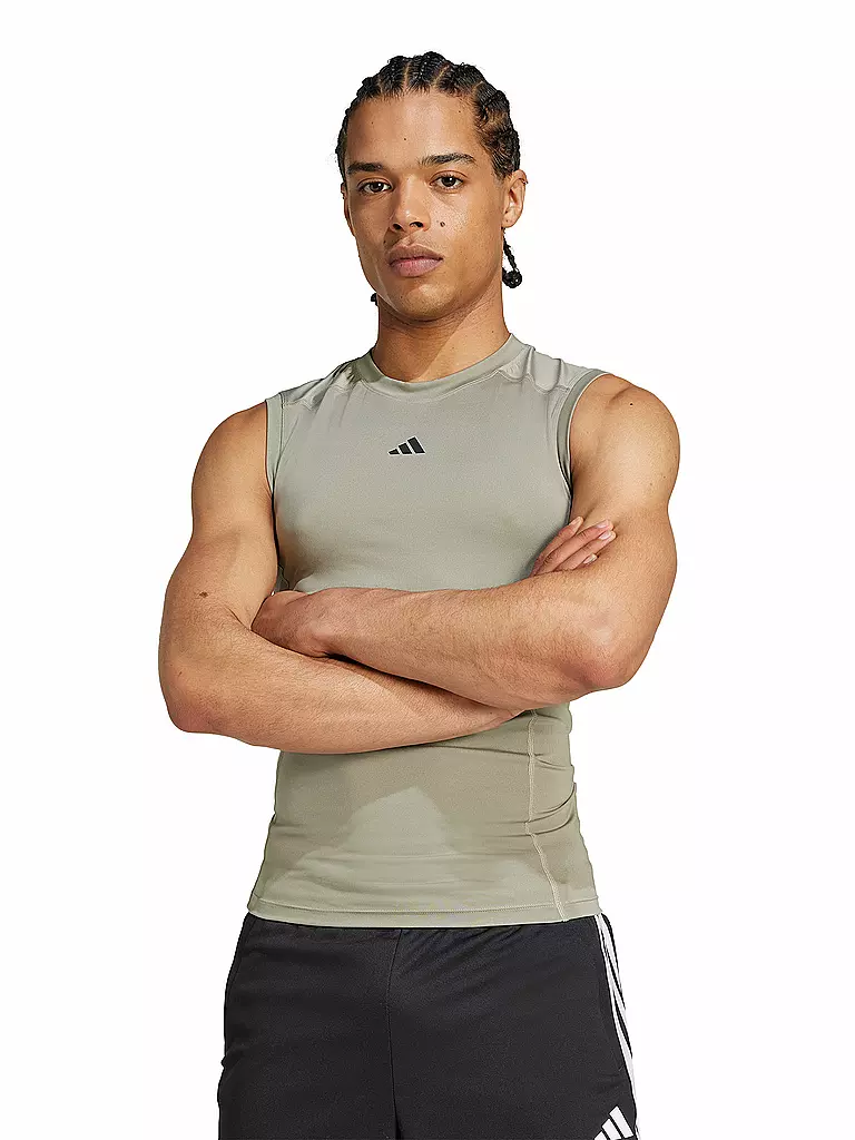 ADIDAS | Herren Fitnesstank TF C SL | beige