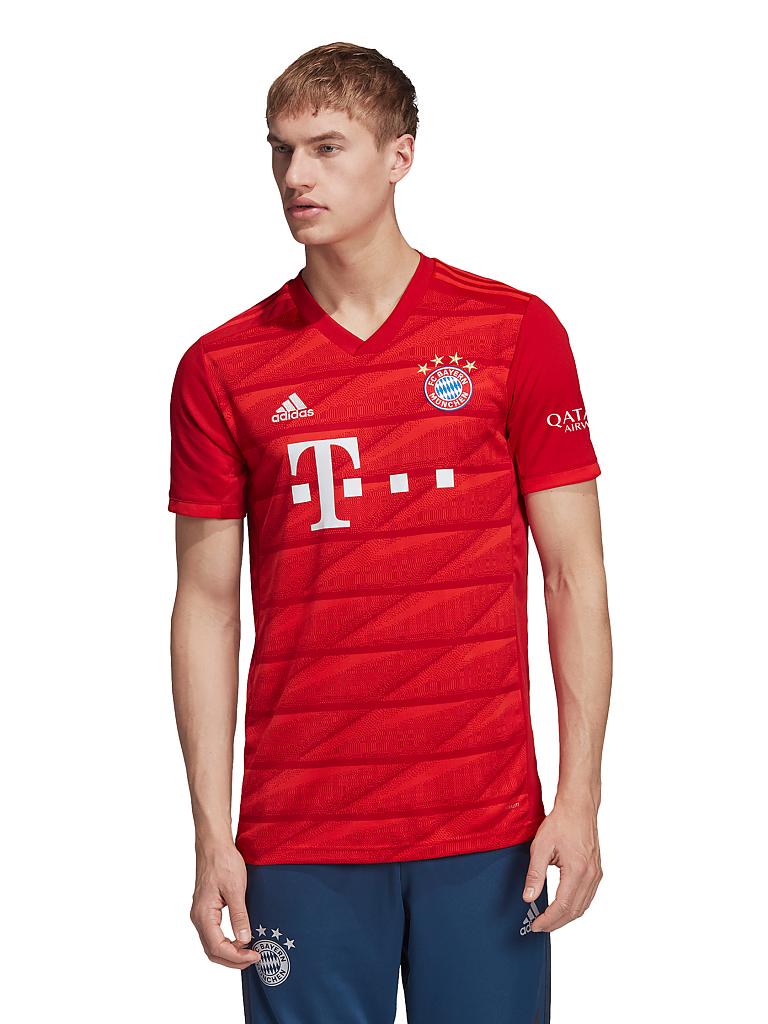 ADIDAS Herren Heimtrikot FC Bayern München Replica 19/20 Rot