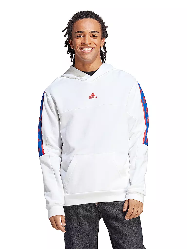 ADIDAS | Herren Hoodie  | weiss