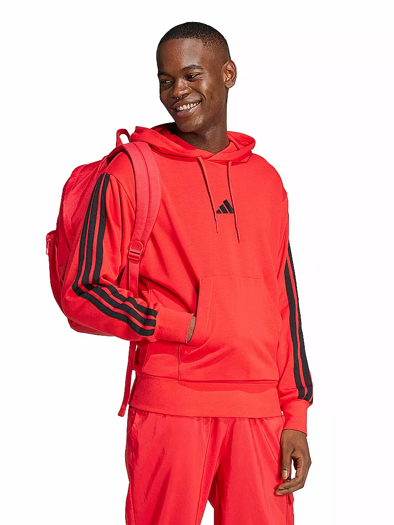 ADIDAS | Herren Hoodie 3S FT | rot