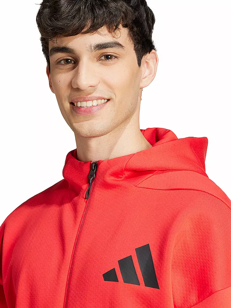 ADIDAS | Herren Kapuzenjacke ZNE | rot