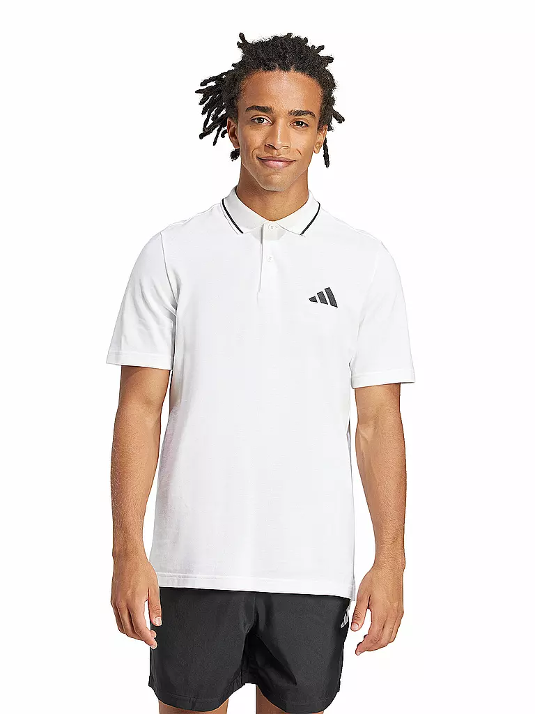 ADIDAS | Herren Poloshirt SL PQ PS | weiss