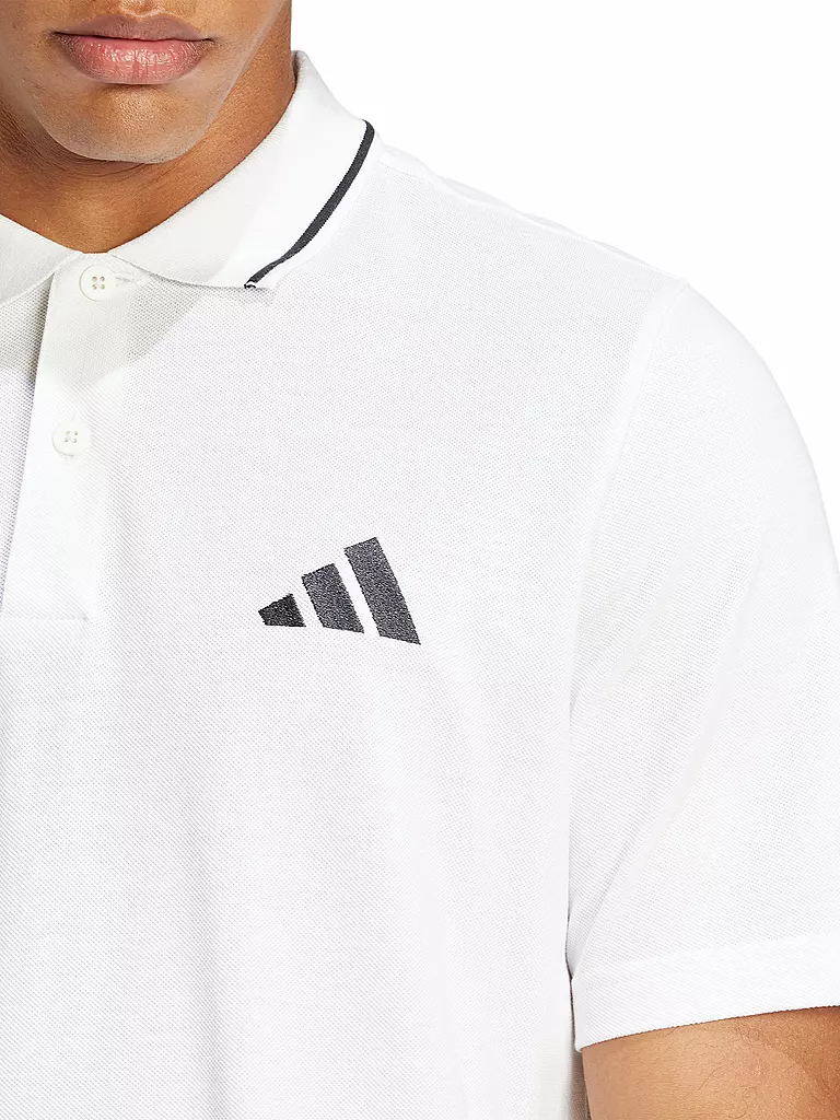 ADIDAS | Herren Poloshirt SL PQ PS | weiss