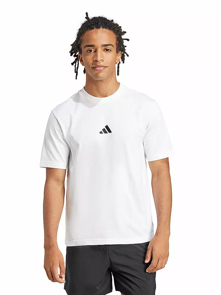 ADIDAS | Herren T-Shirt M SL SJ T | weiss