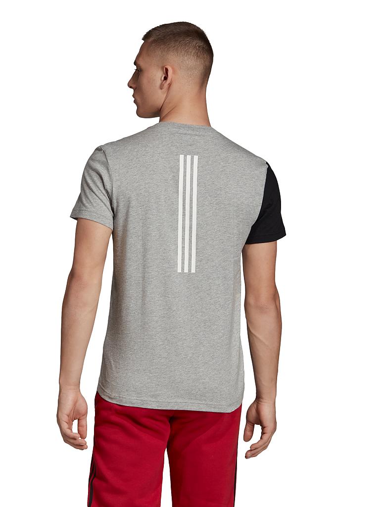 ADIDAS Herren T-Shirt Sport ID grau | S