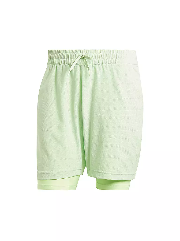 ADIDAS | Herren Tennis Short/Tight Set HEAT.RDY | grün