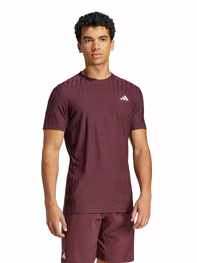 ADIDAS | Herren Tennisoberteil Freelift | dunkelrot