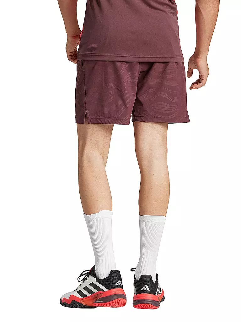 ADIDAS | Herren Tennisshort Ergo Pro | dunkelrot