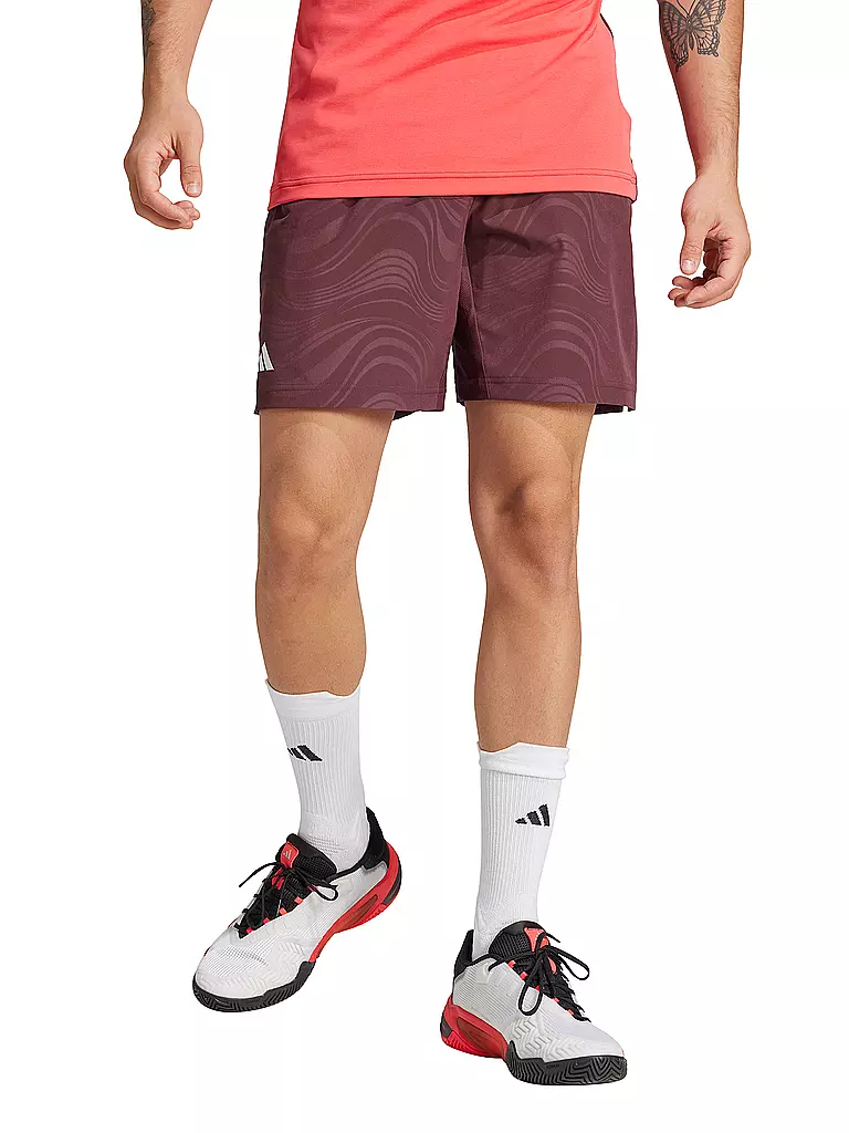 ADIDAS | Herren Tennisshort Ergo Pro | dunkelrot