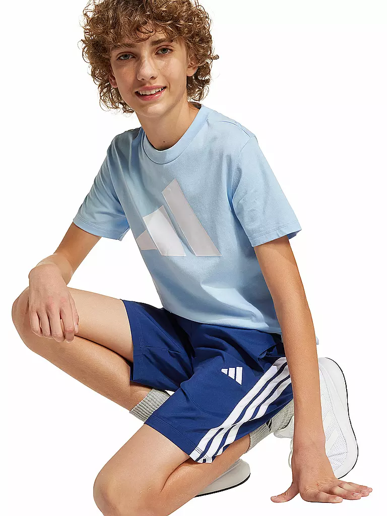 ADIDAS | Jungen Fitnessshort J 3S WV  | dunkelblau