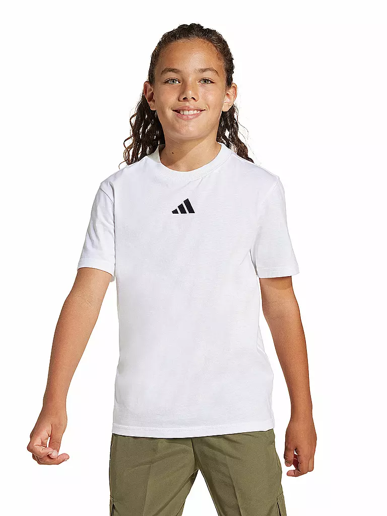 ADIDAS | Jungen T-Shirt J SL 160 | weiss