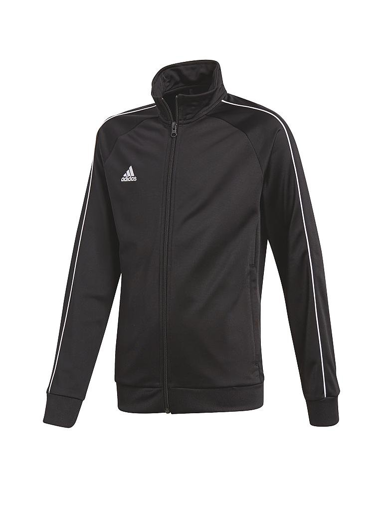 ADIDAS Kinder Fußball-Trainingsjacke Core 18 Schwarz