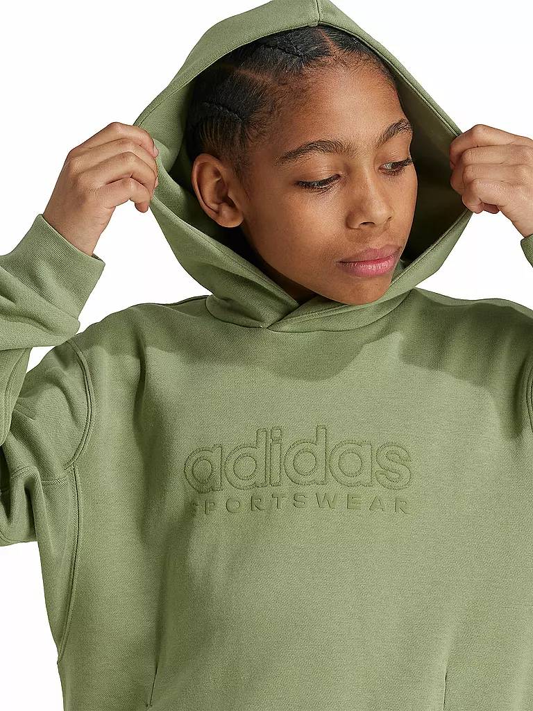 ADIDAS | Mädchen Hoodie SZN GFX | olive