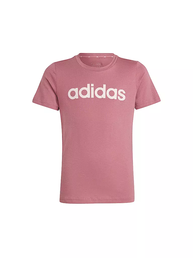 ADIDAS | Mädchen T-Shirt Essentials Linear Logo  | beere