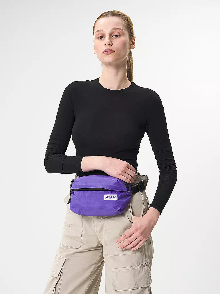 AEVOR | Bauchtasche Hip Bag | lila