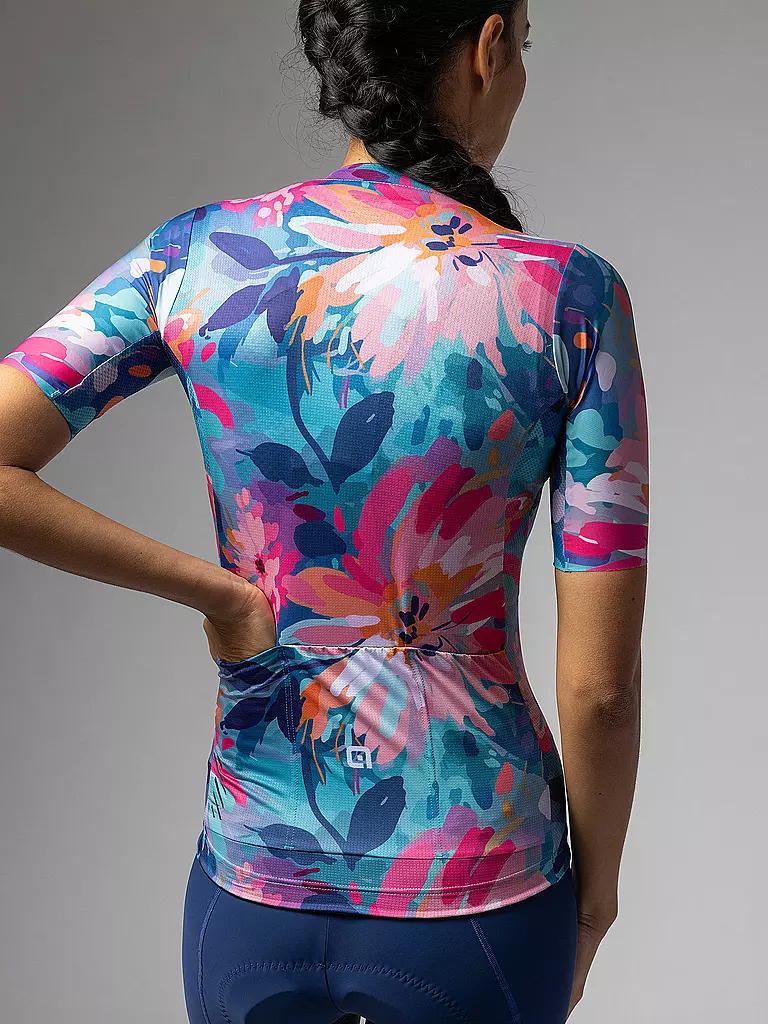 ALE | Damen Radtrikot Jardin | bunt