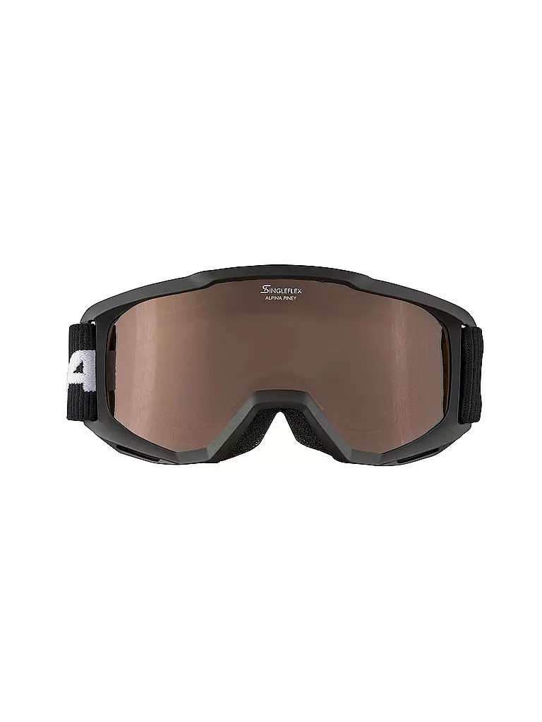 ALPINA | Kinder Skibrille Piney SH | schwarz