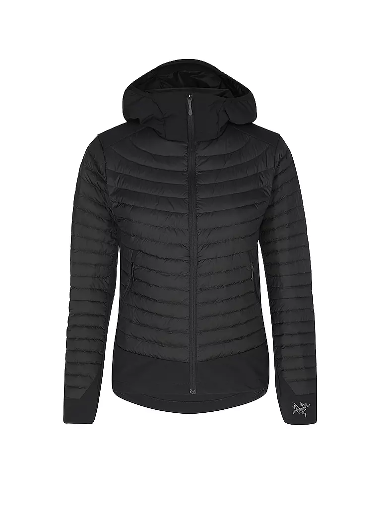 ARCTERYX | Damen Iso Hybridjacke Cerium Hoodie | schwarz