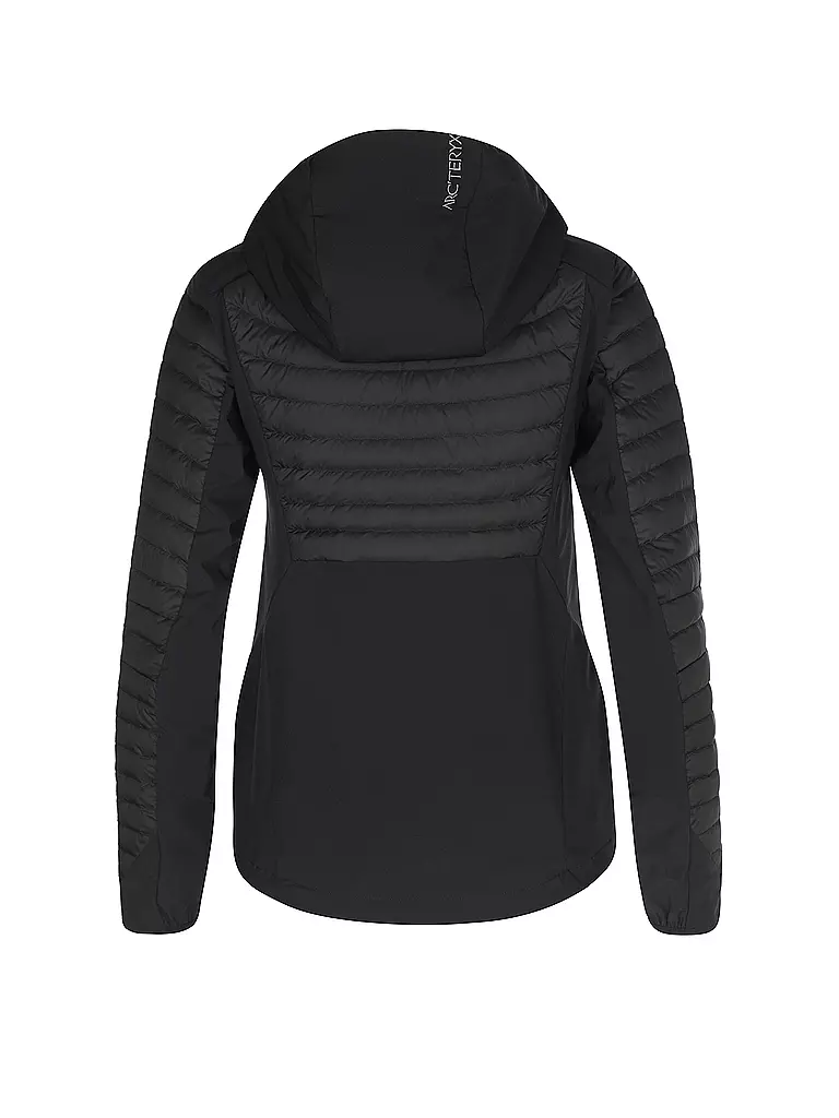 ARCTERYX | Damen Iso Hybridjacke Cerium Hoodie | schwarz