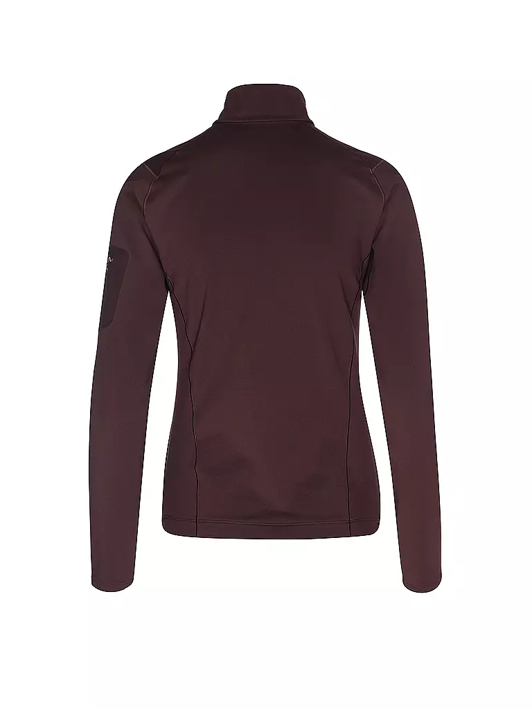 ARCTERYX | Damen Touren Zipshirt Rho | schwarz