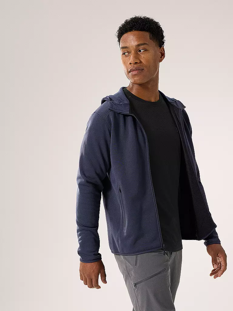 ARCTERYX | Herren Fleecejacke Kyanite Hoodie | dunkelblau