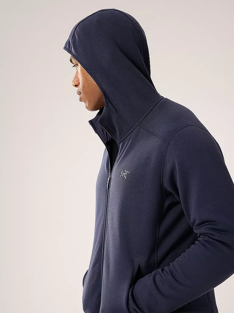 ARCTERYX | Herren Fleecejacke Kyanite Hoodie | dunkelblau