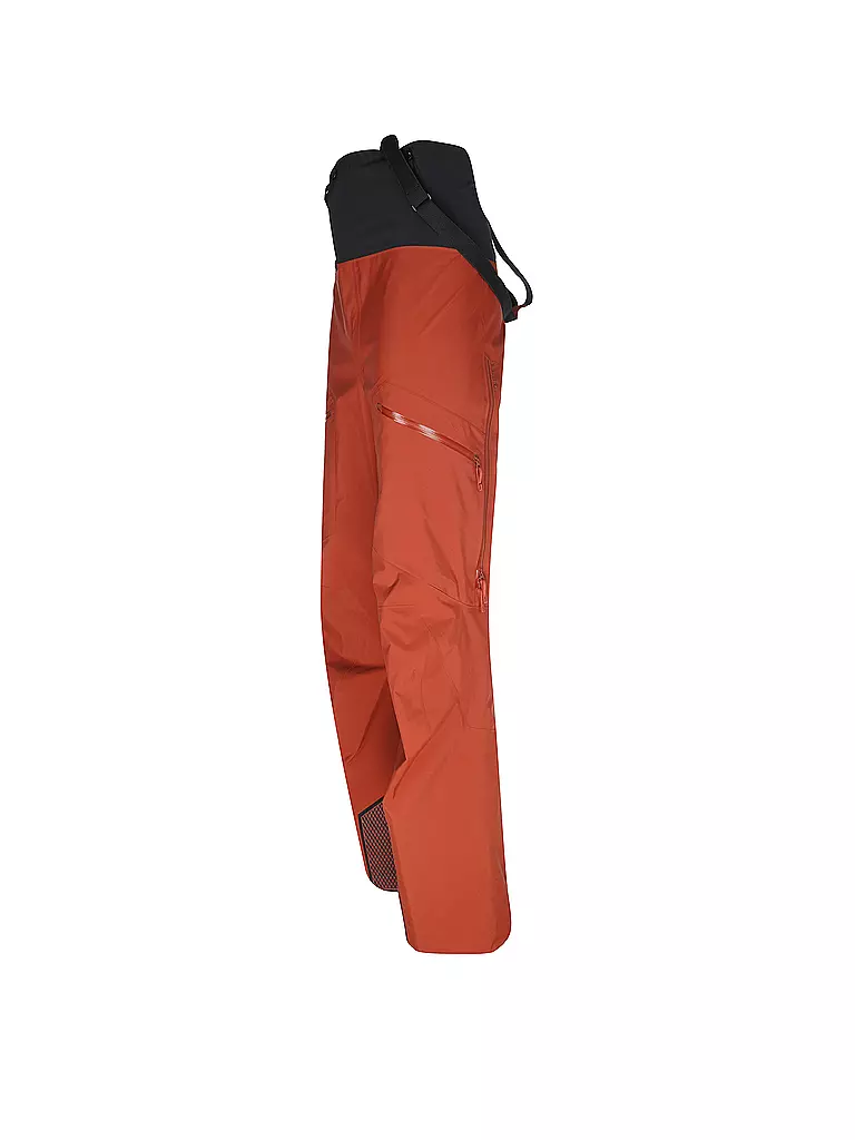 ARCTERYX | Herren Tourenhose Rush BIB 3L GTX | schwarz